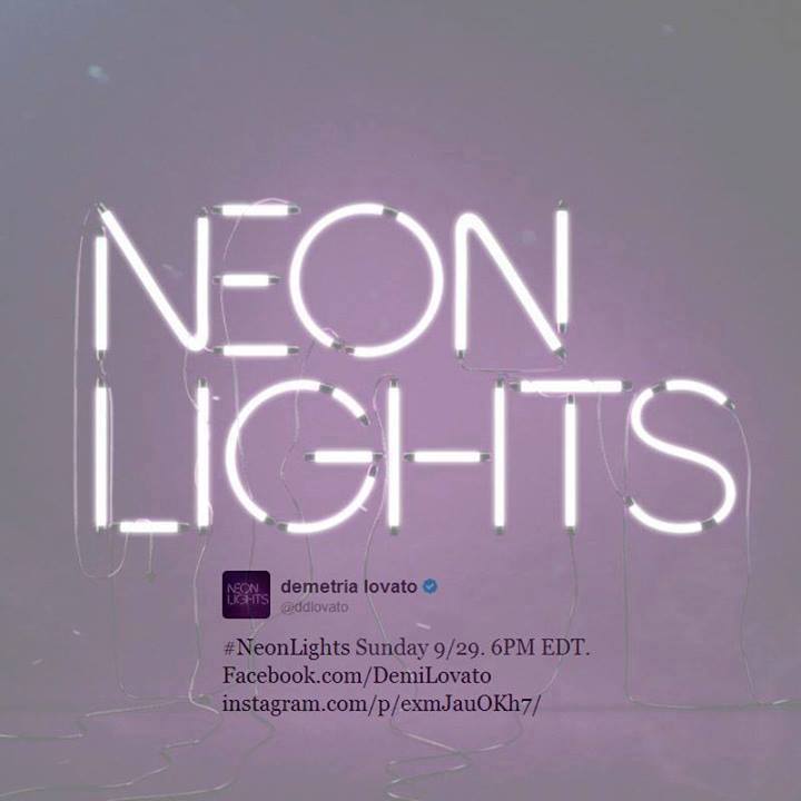 Neon Lights sera próximo Single da Demi