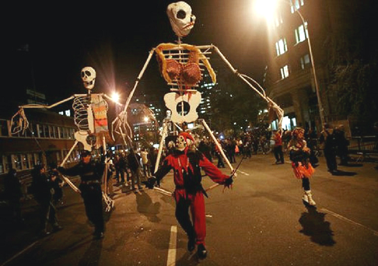 New York, USA - Halloween Parade - New York car hire